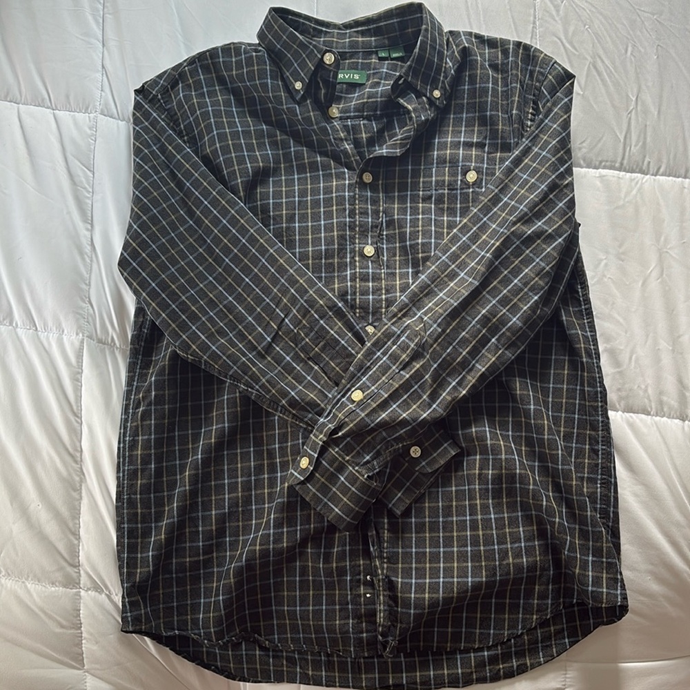 Orvis large Country Twill button down